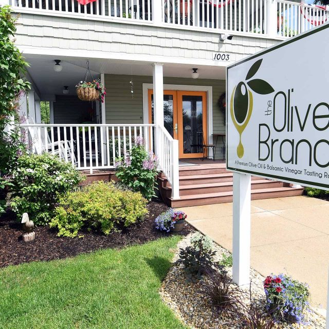 The Olive Branch exterior sign in Winona Lake, IN